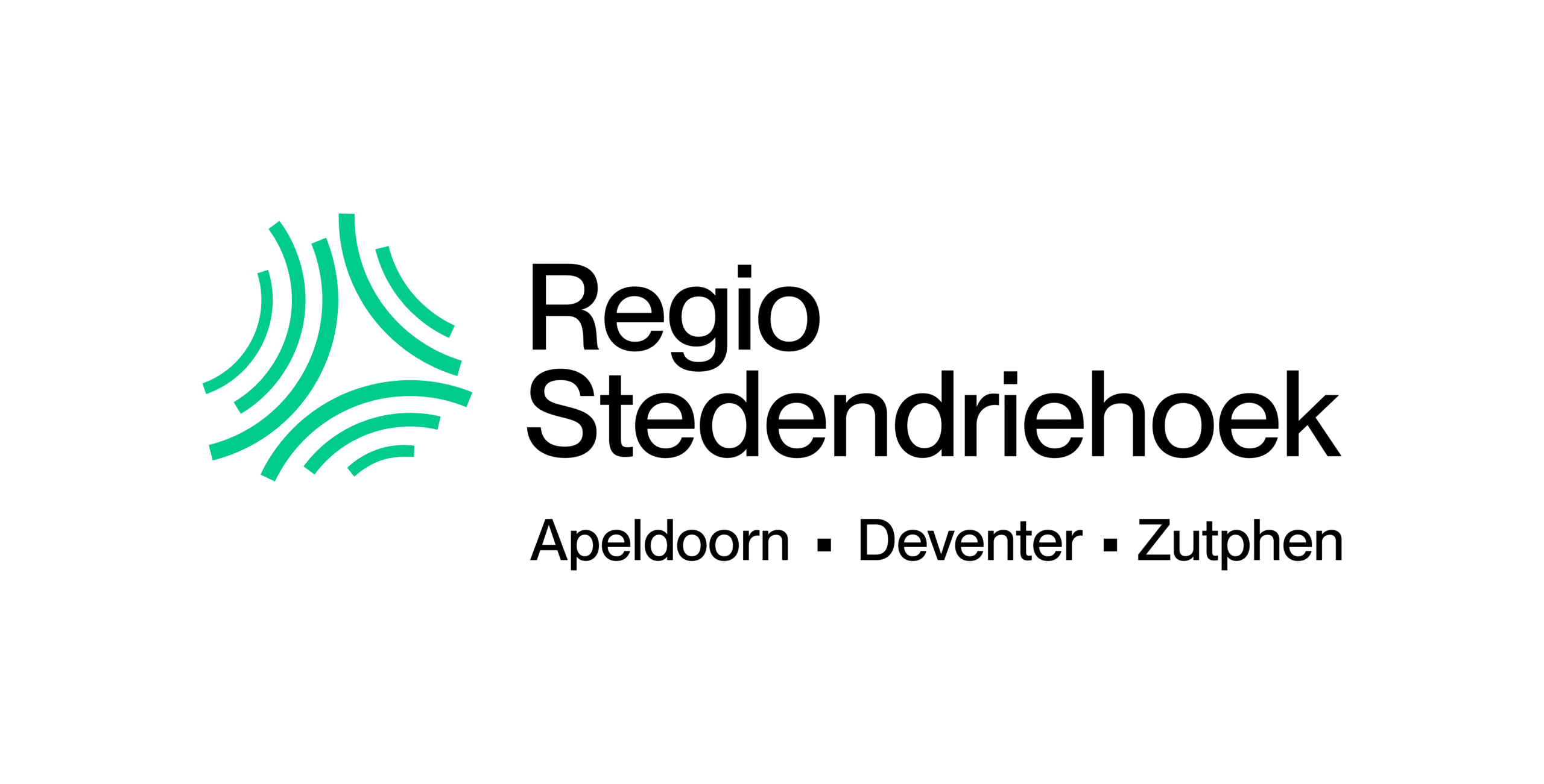 Stedendriehoek, regio, logo